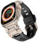 Shesyuki Watch Band Compatible pour Apple Watch Ultra 2 Band 49mm 45mm 44mm 42mm, Hommes luxe FKM silicone bracelet pour Ultra Series 9 8 7 6 5 4 3 2 1 SE
