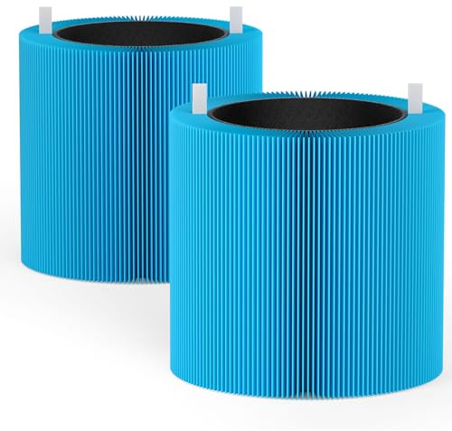 411i & 411a Max AllergenBlock Filter for Blue Pure 411i & 411a Max Purifier | 2 Pack Blue Pure 411i Max Allergenblock Filter, 411a Max Filter Replacement, Compare to part #F4MAX