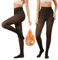 GCSOMLE Collants doublés en polaire pour femme - Faux collants thermiques transparents pour l'hiver, noir, Small-medium