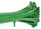 100 Pezzi Fascette Plastiche Verdi per Giardinaggio ed Elettricisti (2,8x300mm)