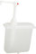 FytStycale Pompe à sirop de ketchup Distributeur de sirop de café Pompe à sauce Distributeur de condiments pour la maison, 1l