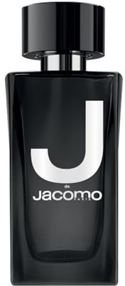 JACOMO - J De Jacomo - Eau De Toilette Homme - Parfum Homme Oriental Épicé Boisé - Poivre Noir, Chocolat & Patchouli - Spray Vaporisateur - Fabriqué En France - 100 ml