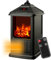 Maison Rouge Caminetto Elettrico da Tavolo con Telecomando per Contollo da Remoto 1000W con Effetto Camino 3D - Controllo della Temperatura per Ogni Esigenza e Timer 12 Ore - 32x18,5x18,5cm