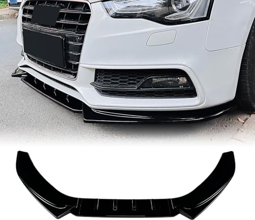 Auto Frontstoßstange Spoiler Lippe Für Audi A5 S5 8T Sline 2012-2017 2013 Schwarz