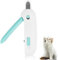 XURJUMI Coupe-ongles pour chat, Coupe Griffes Chat Professionnels avec Lime à Ongle, Cat Nail Clippers, Coupe Ongles en Acier Inoxydable pour Chat Chien (Bleu)