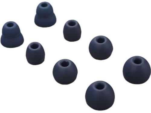 Ear Tips for Flex/Beats X/Powerbeats Pro, Silicone wireless Bluetooth Earphones Tips, Anti-Slip Replacement Headphone tips accessories (dark blue)