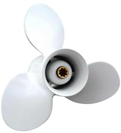 SARUEIR Propeller 9 1/4X8 kompatibel mit Yamaha 9,9,15 PS Außenborder 4-Takt F9.9 F15 63V-45947-00-EL