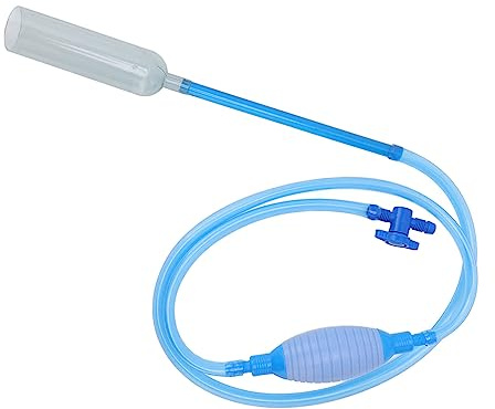 aqxreight Aquarium Kies Vakuum Siphon Manual Fischwechsler Zum Saugen von Fischkot Aquarium Kies Vakuumfisch Vakuumprodukt für mit Wid