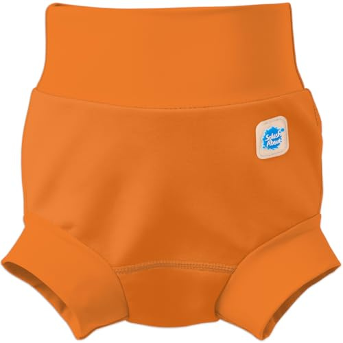 Splash About Unisex Baby Happy Nappy Kleinkind-Schwimmwindel, Orange, 3-6 Monate