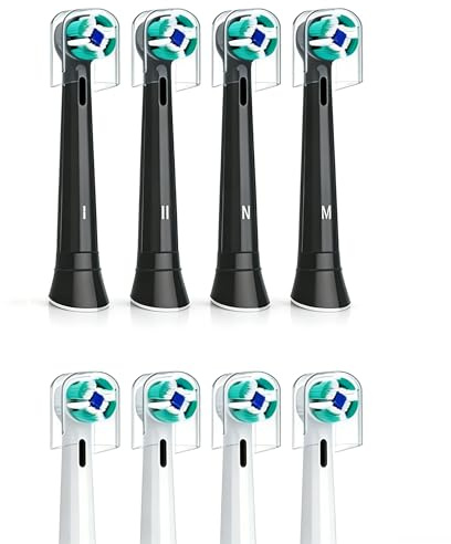 8er IO Sanfte Reinigung Aufsteckbürsten Kompatibel mit Oral B iO Elektrischen Zahnbürstea, Sensitiv IO Zahnbürste Aufsätze Geeignet für Oral B iO 2/3/4/5/6/7/8/9/10 (Multicolor)