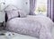 Serene - Jasmine - Easy Care Quilted Bedspread - 240x220cm | Lavender
