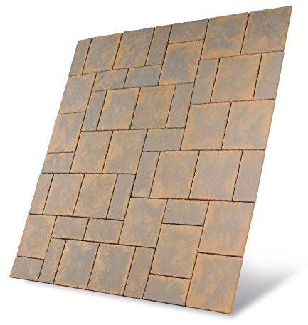 Akor Building Products Chalice Paving Patio Kit 7.29m2 Honey Brown