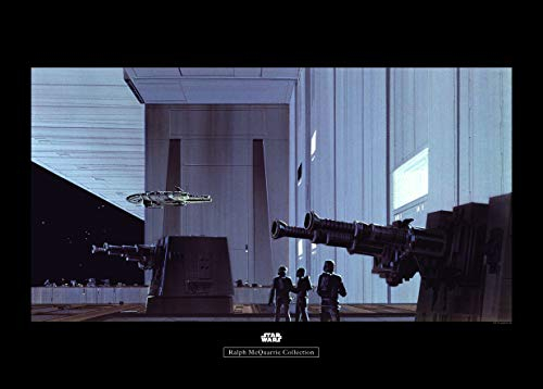 Komar Wandbild | Star Wars Classic RMQ Death Star Hangar | Kinderzimmer, Jugendzimmer, Dekoration, Kunstdruck | ohne Rahmen | WB131-70x50 | Größe: 70 x 50 cm (Breite x Höhe)