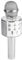 MAX KM01 Wireless Karaoke Microphone with Bluetooth & MP3 Player – Silver | Portable Speaker Mic for Kids & Adults | Built-in Speaker, Echo Control, Record Function | Ideal for Parties & Sing-Alongs
