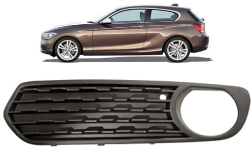DM Autoteile 116030 Nebelscheinwerfer Gitter Blende links kompatibel für BMW 1er F20 F21 Vorfacelift 2011-2015