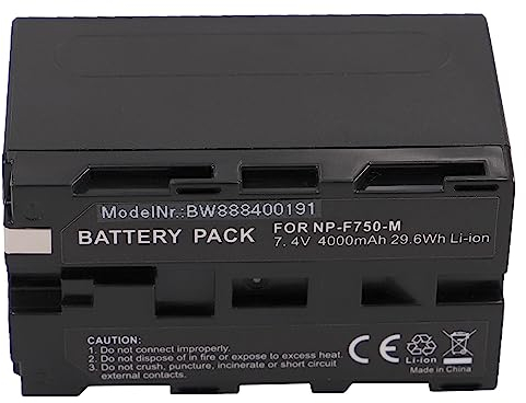 vhbw Akku kompatibel mit Sony DCR-TR7, CCD-TRV98E, CVX-V18NS Nightshot, CVX-V18NSP Nightshot Kamera (4000mAh, 7,4V, Li-Ion)