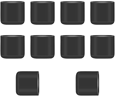10Pcs Air Fryer Rubber Bumpers,Silicone Pieces Air Fryer Replacement Parts Rubber Bumpers,Premium Rubber Feet Rubber Tips Protective Covers for Air Fryer Grill Pan Plate Tray Scratch Protection Bars