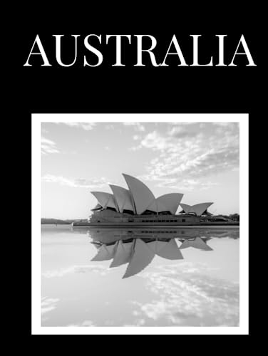 AUSTRALIA - World Collection Decorative Books - Perfect for Photo Album, Coffee Table & Bookshelf Display: 8,25'' x 11'' (large size); hardcover; 500 pages