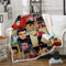 Zbeiba Flauschige Decke Kuscheldecken Couchdecke,Doppelseitiger Flanell Decke Geeignet für Elvs Preslay Fans,Super Weiche Schlafdecke（#2,150x200cm）