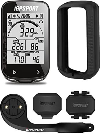 iGPSPORT BSC100S Vestito Ciclocomputer GPS Compatibile Contachilometri Bici Senza Fili Display 2,6 Tachimetro Bici Retroilluminazione Automatica, Impermeabile Bici Computer Bluetooth 5.0 ANT+