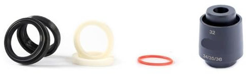 1set Fahrrad Gabel Staub Dichtung 32mm 34 35 36mm Staub Dichtung & Schaum Ring Für Fox/rockshox/Magura/X-Fusion/Manitou Gabel Reparatur Kits Teile (Color : 35MM kit with Tool)