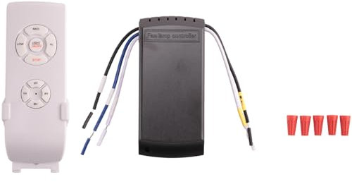 Hundnsney Kit de Control de la Lámpara de Ventilador de Techo Universal AC 220V Interruptor de Ajuste de Sincronización Ajuste Receptor de Transmisor de Velocidad de Viento