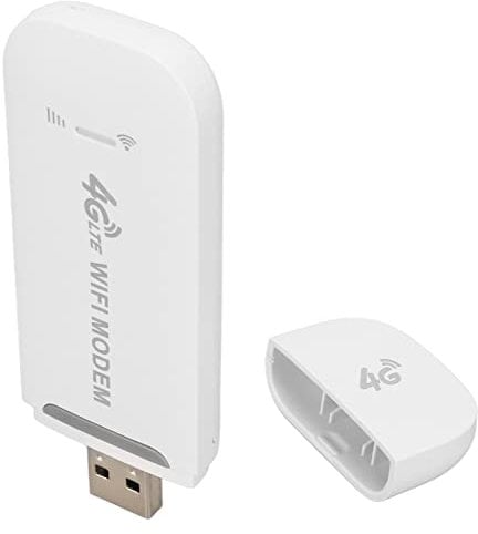 4G LTE-WLAN-Router, Tragbarer USB-WLAN-Router, 150-Mbit/s-Modem-Stick, Mobiler Hotspot Im Taschenformat mit SIM-Kartensteckplatz, Unterstützt 10 Benutzer