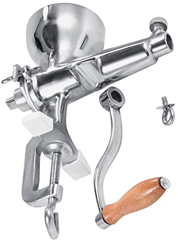 Extracteur de jus manuel en acier inoxydable - Machine à jus - Extracteur d'herbe de blé - Extracteur de jus pour légumes, fruits