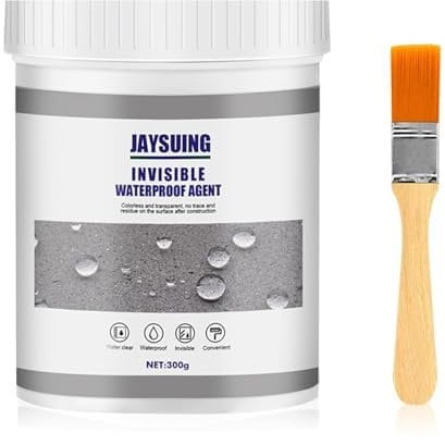 Vernice impermeabile trasparente, lozione sigillante impermeabile dell'isolamento, spazzola della cintura, parete, tetto, bagno, agente impermeabile invisibile del bagno, piastrella ceramica 300g