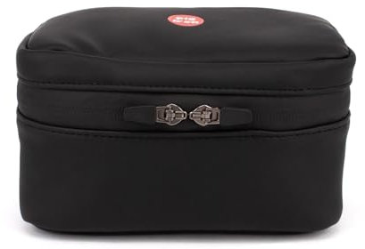 Pig Iron Luxuriöse Kameratasche 2 für Leica M Kamera und Objektive Kompatibel mit Leica M11 M10 M240 M262 M9 M8 M7 M6 M5 M4 M3 M2 Summicron Entfernungsmesser Tasche, Schwarz , Objektiv- und