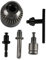 ZONADAH Lot de 5 adaptateurs de mandrin à changement rapide 3-16 mm Mandrin avec clé Filetage 1/2-20UNF Perceuse à main Clé à douille hexagonale Clé à douille carrée Accessoires pour marteau