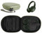 CaseSack Hülle für Bose QuietComfort Bluetooth-Kopfhörer mit Mikrofon, QuietComfort 45, 35, 35 II, nur Ersatzhülle (Grün)