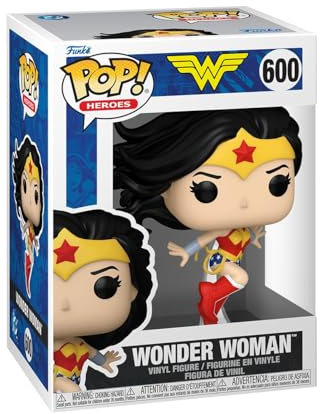 Funko POP! Heroes: DC Comics New Classics - Wonder Woman | Offizielles Superheroes Merch - Vinyl Sammelfigur als Regal Deko - Geschenkidee zum Geburtstag für Fans und Sammler