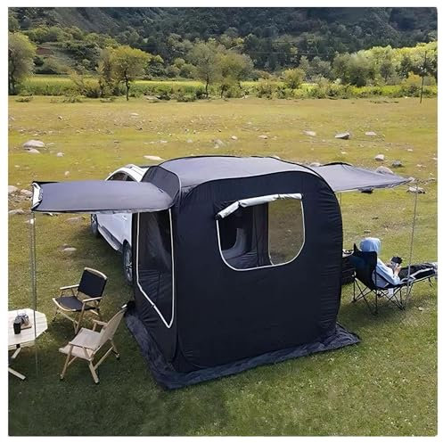 Pop-Up-Auto-Heckzelt, SUV-Zelte für Campingwagen, Sonnenschutz, Freistehendes Autozelt, universelles Autozelt, Schlafkapazität für bis zu 4 Personen, Heckklappenzelt, 200x200x200cm