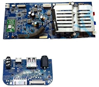 UEDBKCUJ 1 Pieza, Compatible con JBL, Boombox2 Boombox 2 Ares2 ND, Placa Base De Carga, Llave DIY(A Motherboard)
