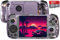 RG406H Android 13 Retro Game Console, 128GB Internal Storage + 256SD Card, 9000+ Titles, Powerful Performance, 4 IPS Touchscreen, Hall Effect Joysticks, Wi-Fi, Bluetooth (Purple, 256GB)