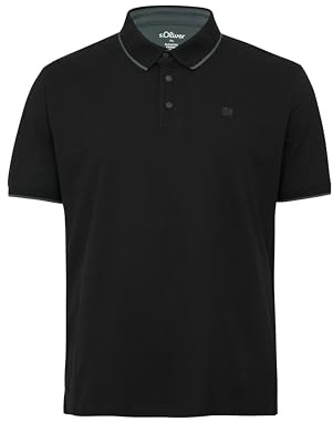 s.Oliver Sportives Piqué-Poloshirt mit Kontrast-Details