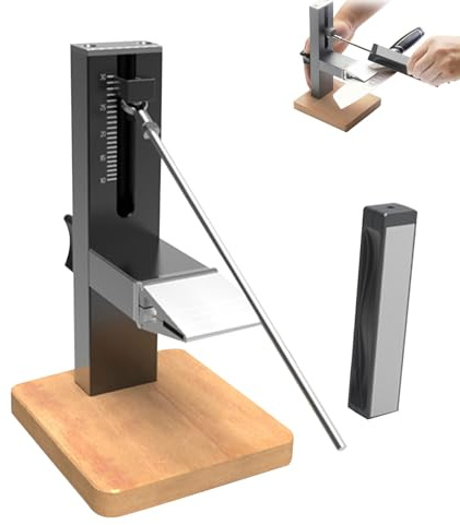 ERYUE High-Performance Knife Sharpener with V-Shape Clamp for Pocket Kitchen Knife Sharpening Kit for Chefs and Home Cooks