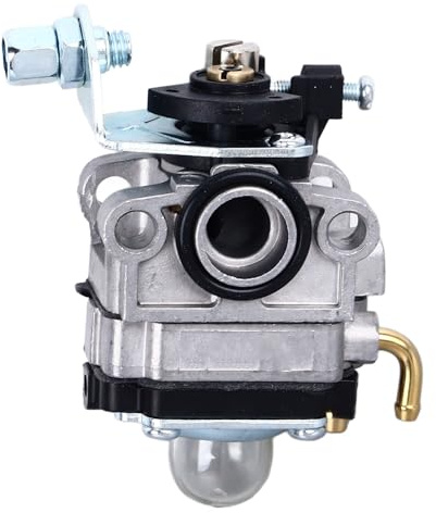 Nosqew Brushcutter Carburetor Efficient Steel Stable Reliable Hedge Trimmer Carburetor for Trimming Hedges Grass Cutting Durable Steel Construction 118g