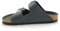 Birkenstock Arizona Big Buckle Black, Oiled Leather, PIANELLE Donna, Nero, 39 EU