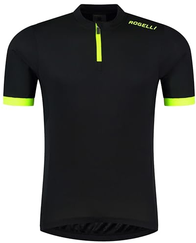 Rogelli Rennrad-Trikot Herren - Radtrikot Herren Kurzarm - Fahrradtrikot mit Reißverschluss - Core