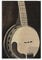 SMWY Vintage-Poster, Banjo Instrumentl, Leinwand-Kunst-Poster und Wandkunstdruck, modernes Familienschlafzimmer, 30 x 45 cm
