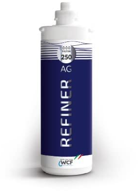Filtro Refiner 250 AG Cartuccia filtrante a struttura composita con graniglia di argento (batteriostatico) 0,5 micron