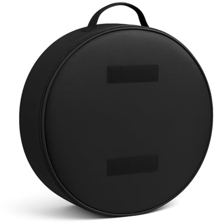 Car Spare Wheel Tyre Storage Bag - 75 cm Diameter - 26 cm Width - Waterproof Cover, Carry Handle, Anti-Slip Carpet-Grip Pads and Zip - Fits Space Saver Donut and Full-Size Wheels - UK Car Boot Storage