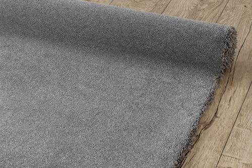 rugsx Teppich Star für Wohnzimmer und Schlafzimmer grau 200x400 cm