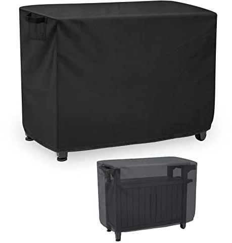 Outdoor Prep Table Cover for Keter Unity XL, Windspeed 420D Patio Table Cover 52in for Keter Unity XL, Waterproof (133x90x57cm)