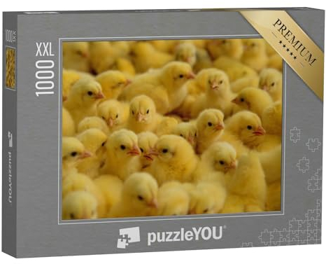 Puzzle 1000 Teile XXL „Hühner auf einem Bauernhof“ – aus der Puzzle-Kollektion Impossible Puzzle