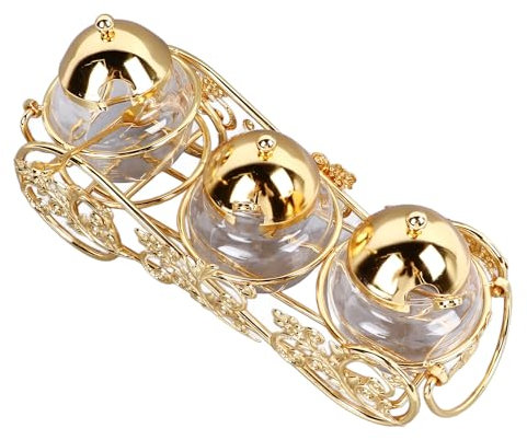 Fabater Zuckerdose, Zuckerdose Gold 3-teiliges Set für Hotels
