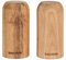 Salter BW12783EU7 Toronto Salt & Pepper Shakers - Set of 2 Spice Shaker, Acacia Wood, Lightweight, Compact, Refillable Seasoning Dispenser, Mills Unfilled, Approx. 30g Ground Salt & Pepper Capacity