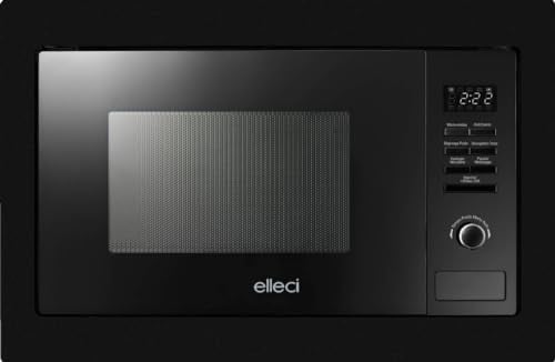 Elleci FKSP28186WS Forno a microonde da Incasso Microonde con Grill 28 L 900 W Nero